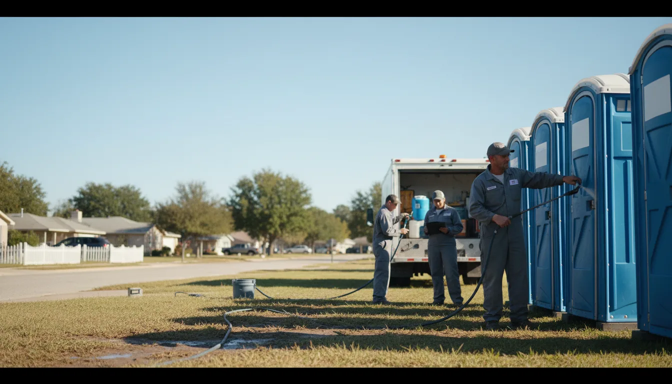 Long-Term Portable Toilet Rental in Parrott, GA near me